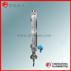 UHC-517C good anti-corrosion magnetic float level gauge 4-20mA out put  [CHENGFENG FLOWMETER] high quality stainless steel  Chinese professional flowmeter manufacture